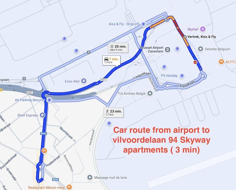 Skyway Airport Apartments Zaventem Εξωτερικό φωτογραφία