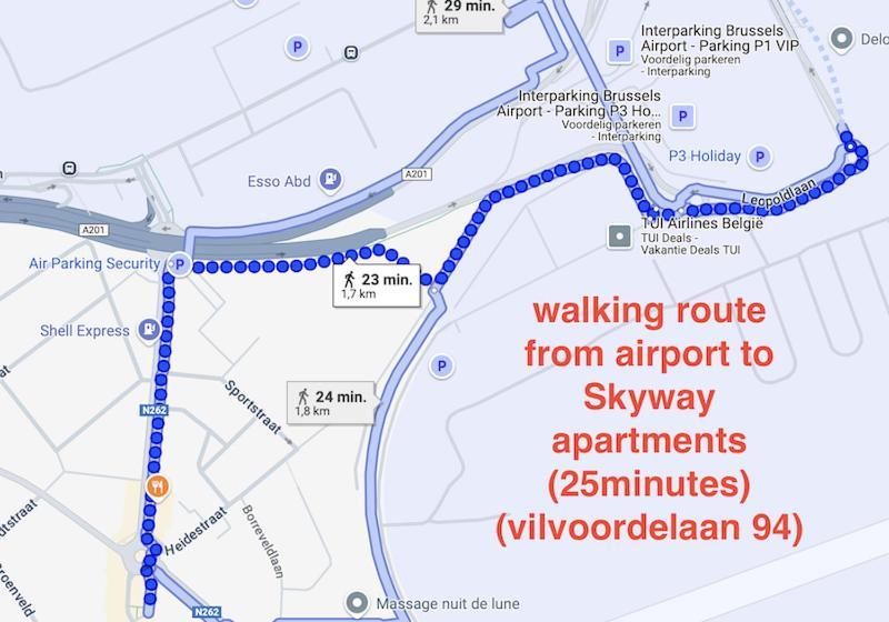 Skyway Airport Apartments Zaventem Δωμάτιο φωτογραφία